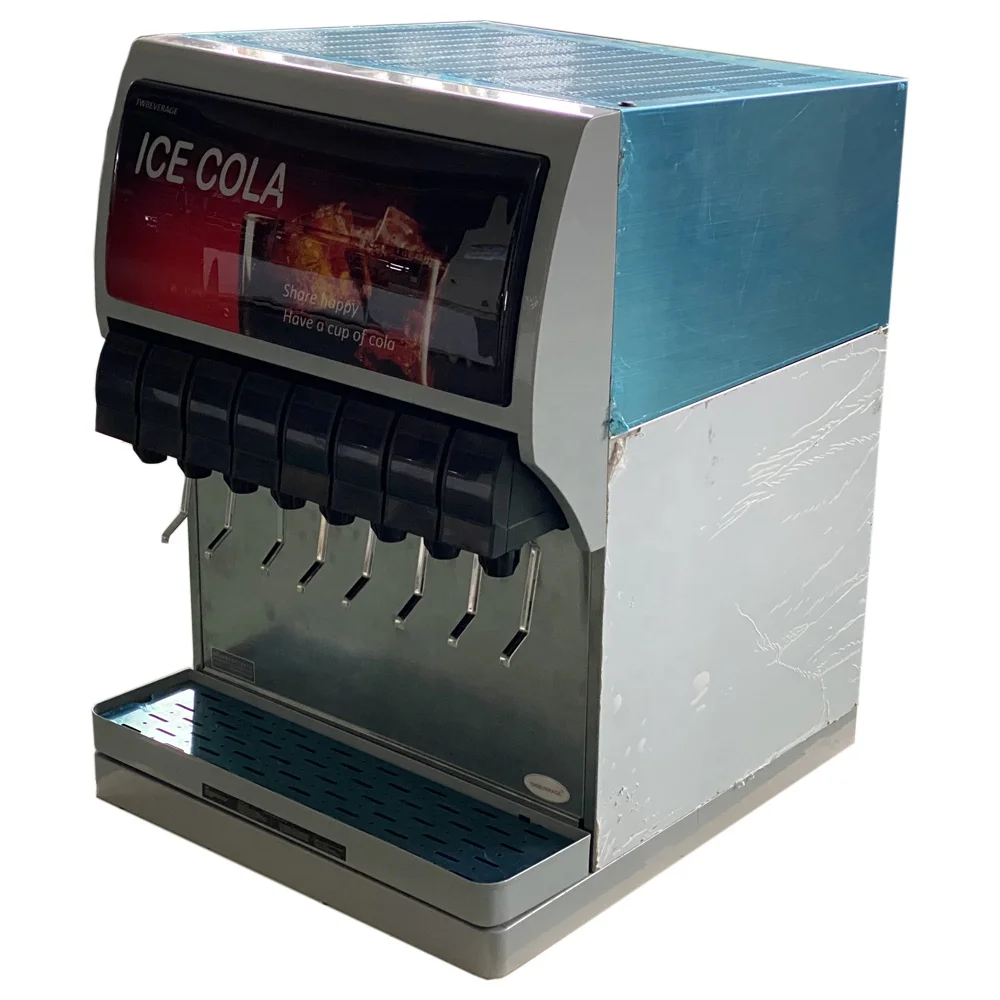 Large Soda Dispenser Systems For Bib Concentrate Syrup Soda Fountain