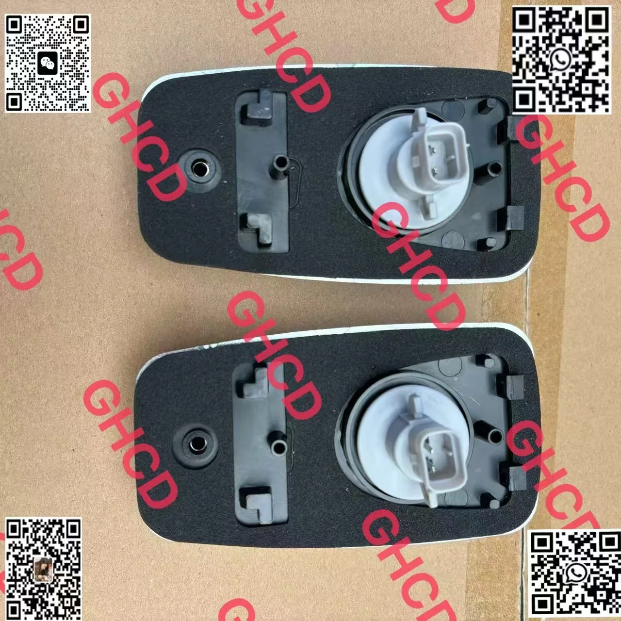 GHCD Hot Product/factory Price  Chrome-plated Light Frame Bulb Type Door Light for Japanese Tuck HIN500/700 manufacture