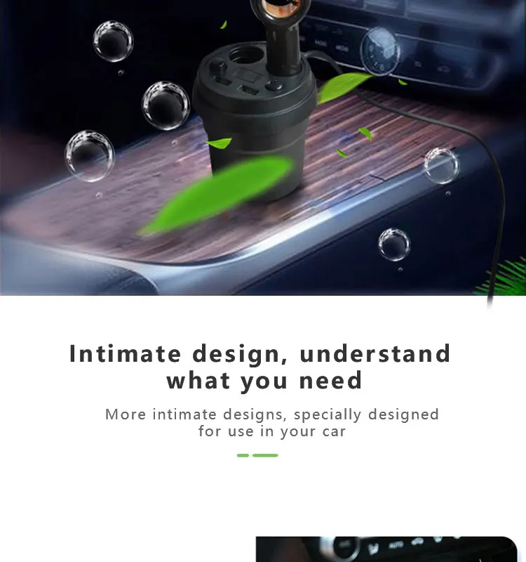 Cheap Mini Ozone Ionizer Car Air Purifier With Very Low Voice