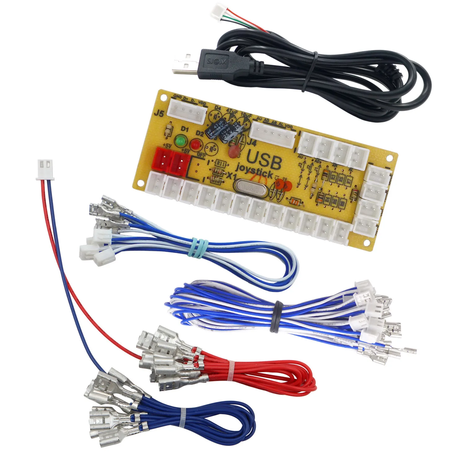 English Language Arcade Joystick Chip Control Board for Coin-Operated ...
