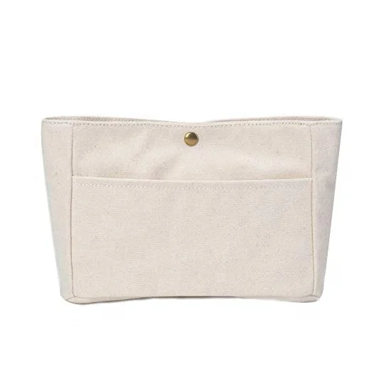 

Wholesale OEM large canvas purse organizer bag in bag
