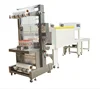 TF-6540SA+BS-5540M Hualian Seal Plastic Film Wrap PVC Packing Tube Heat Sleeve Bottle Labels Cutting Shrink Wrapping Machine