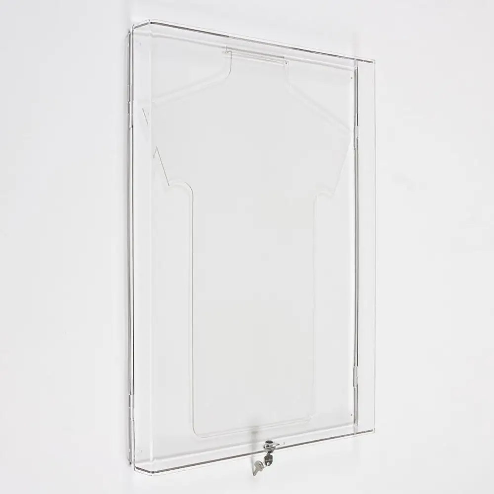 Clear Acrylic T Shirt Display Box Case With Lock Buy Acrylic T Shirt Display Case,Acrylic