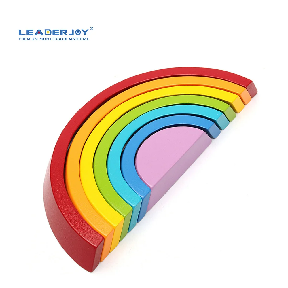 diy rainbow stacker