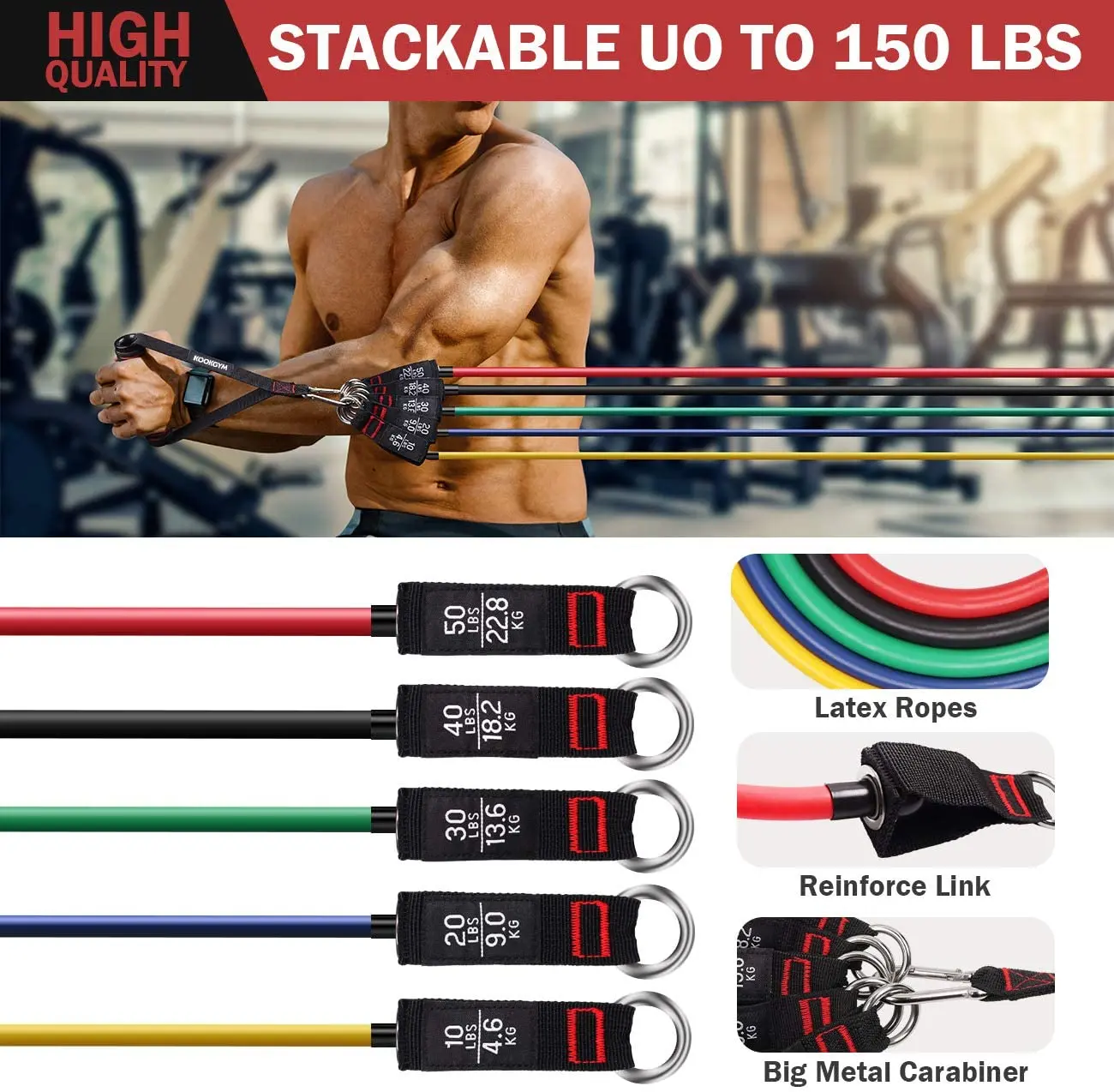 Running Tube ONESTARSPORTS Wholesale Running Workouts Training Latex Resistance ...