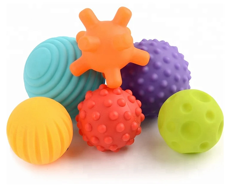 Activity baby sensory teether toy set multi stress textured ball.jpg