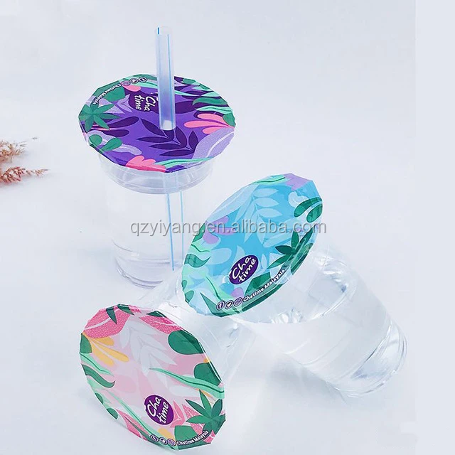 Plastic Cup Sealing Film Lids Film On Roll For Yoghourt/instant Noodles