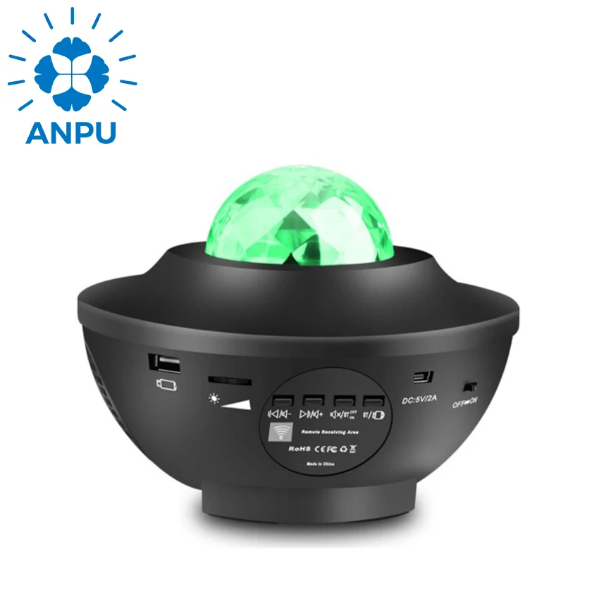 Romantic Dream Rotating Projection Lamp USB LED Night Light Sky Moon Star Master Projector for Kids Baby Sleep Lighting