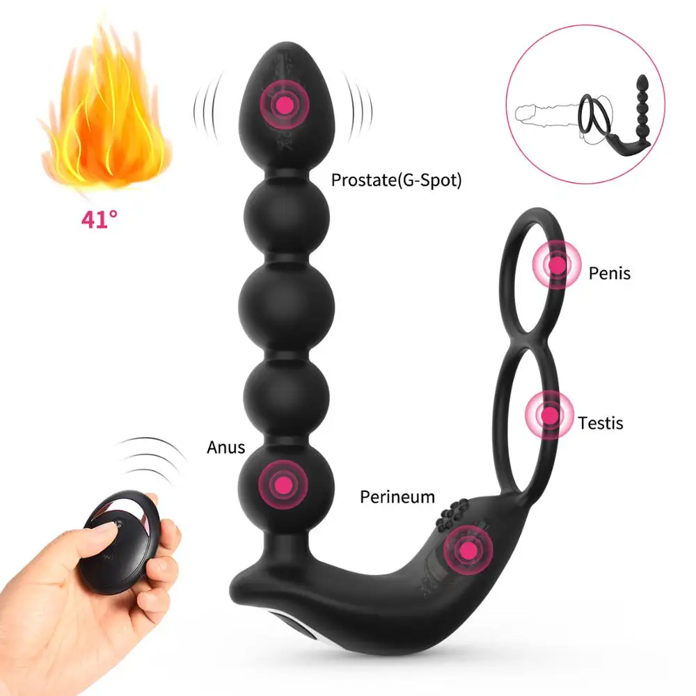 
Prostate Massager Anal Stimulator for Men 