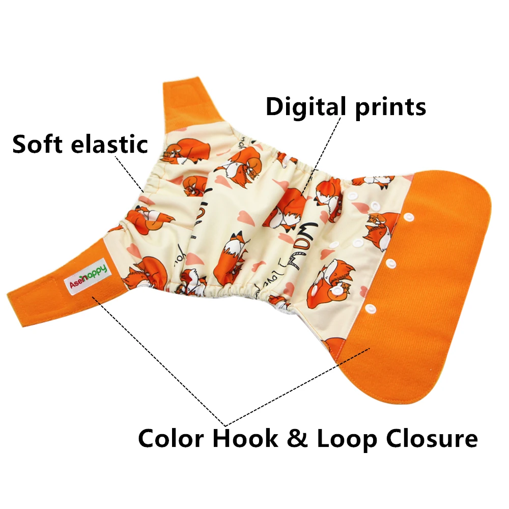 hook and loop diapers
