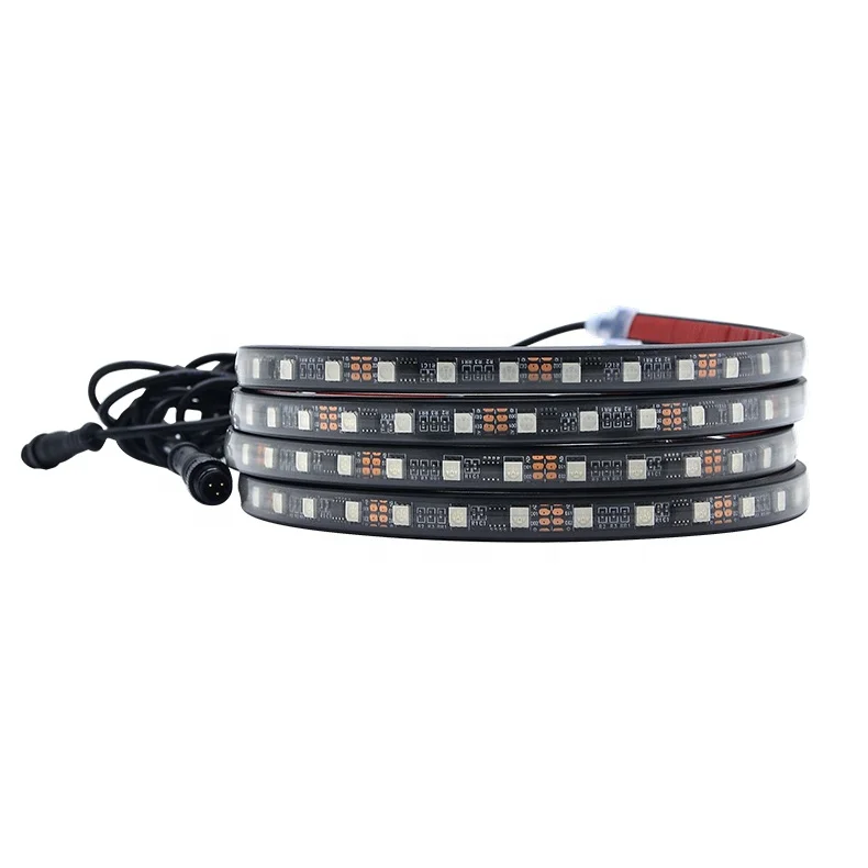 Color Changing 12V Waterproof IP68 Rope Light 0.9M 1.2M 5050 RGB Led Strip for Car