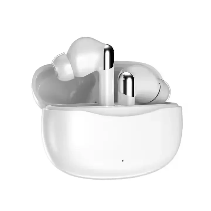 1MORE SonoFlow Pro earbuds with over-ear wing design and matte black charging case