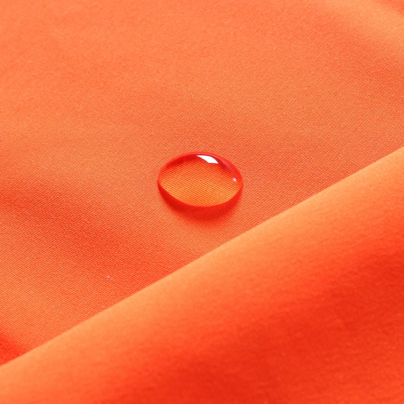 Ecofriendly Rpet Fabric Recycled Polyester Microfiber Fabric With Pu