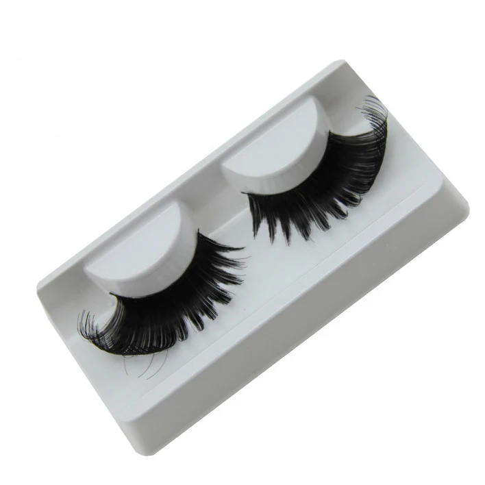 Hot selling color stage false eyelash custom exaggerated holiday party eyelashes