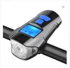 4 Mode Usb Bicycle Horn Light Ugoe Bicycle Light With Battery Lamp & Bike Computer 6 Horn Flashlight Cycle Speedometer Led Front