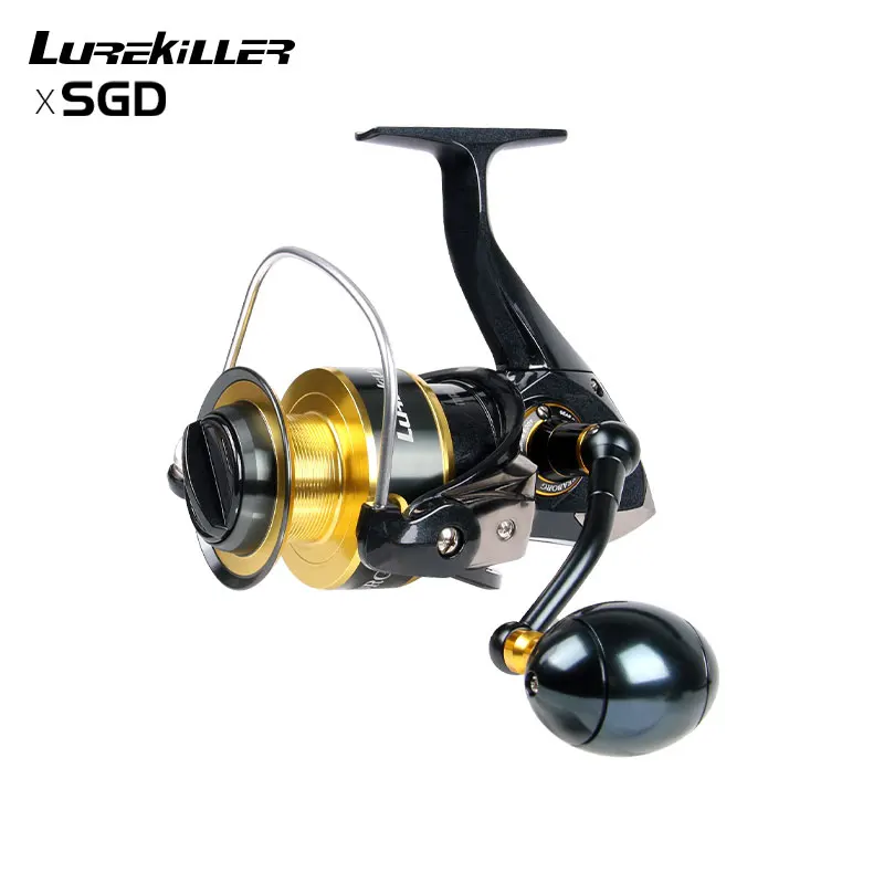 Lurekiller Seaborg 3000H-12000H Saltwater Spinning Reel, 6.2:1