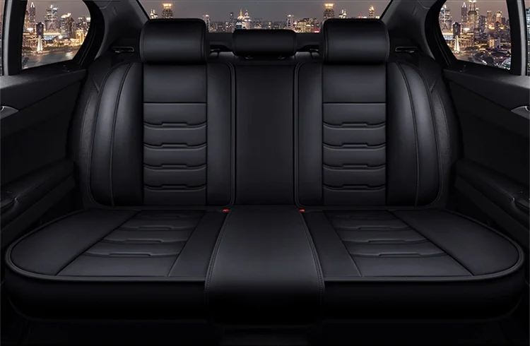 Leather Car Seat Cover Four Seasons Universal Wash-Free Cushion Easy-to-Care Seat Accessory manufacture