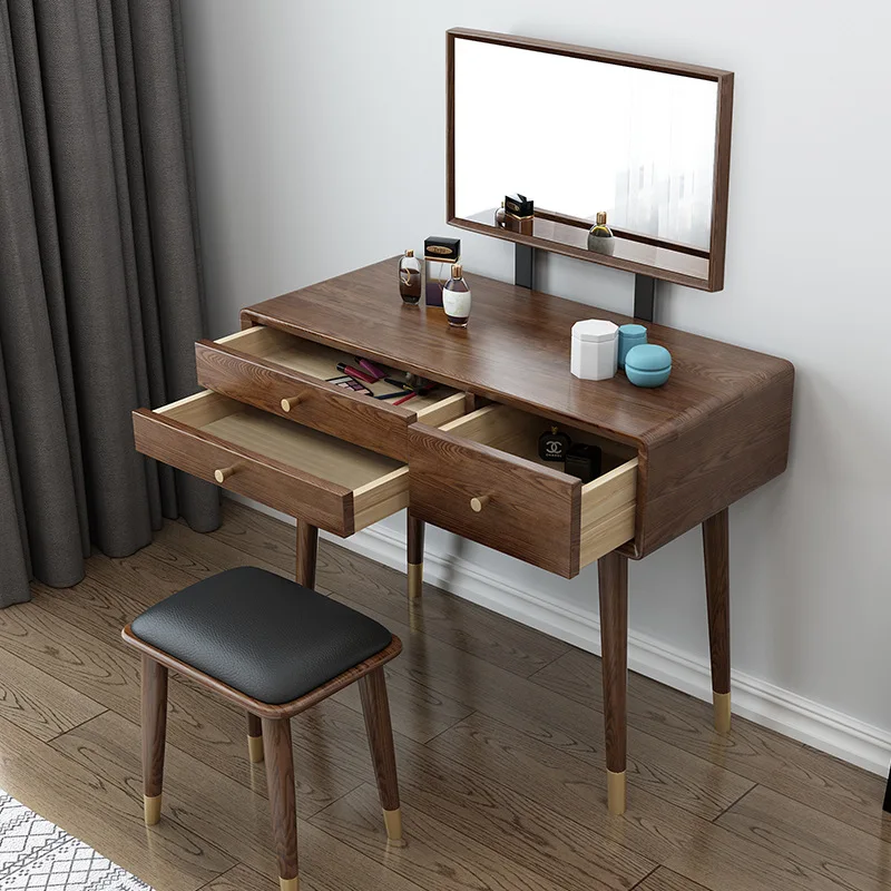 product-wooden dressing table designs wooden bedroom dresser with mirror girls solid wood dresser Eu