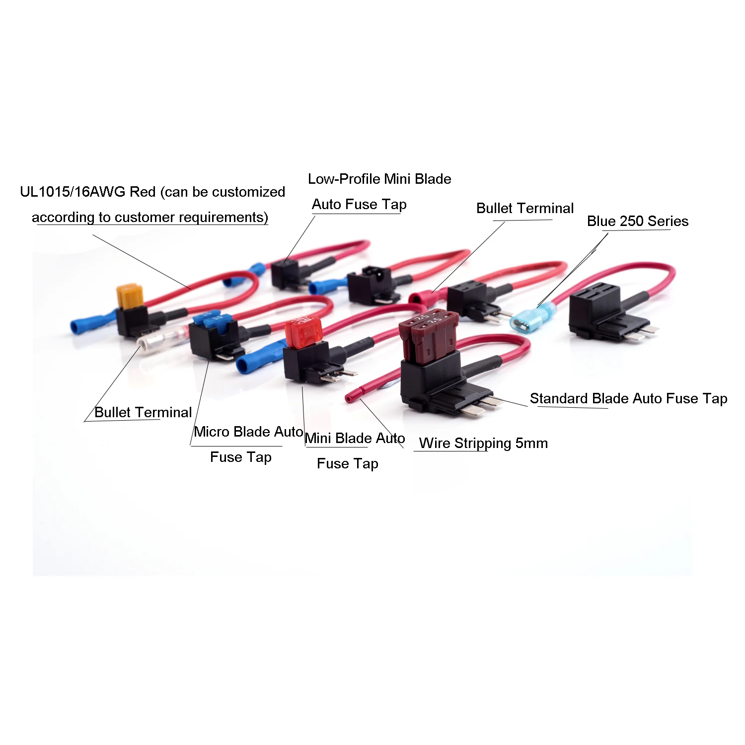 Low Price Mini Fuse Add A Circuit Pigtail Auto Fuse Tap Acs Ats Atm