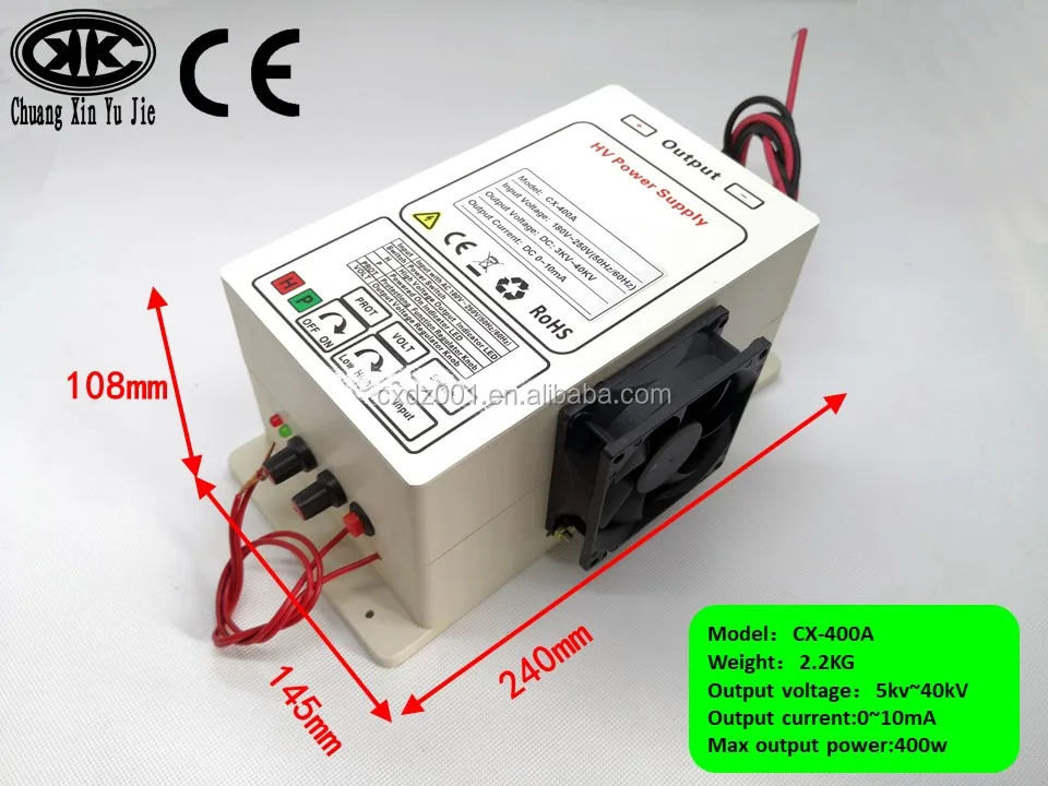 High voltage supplies. KV 40.