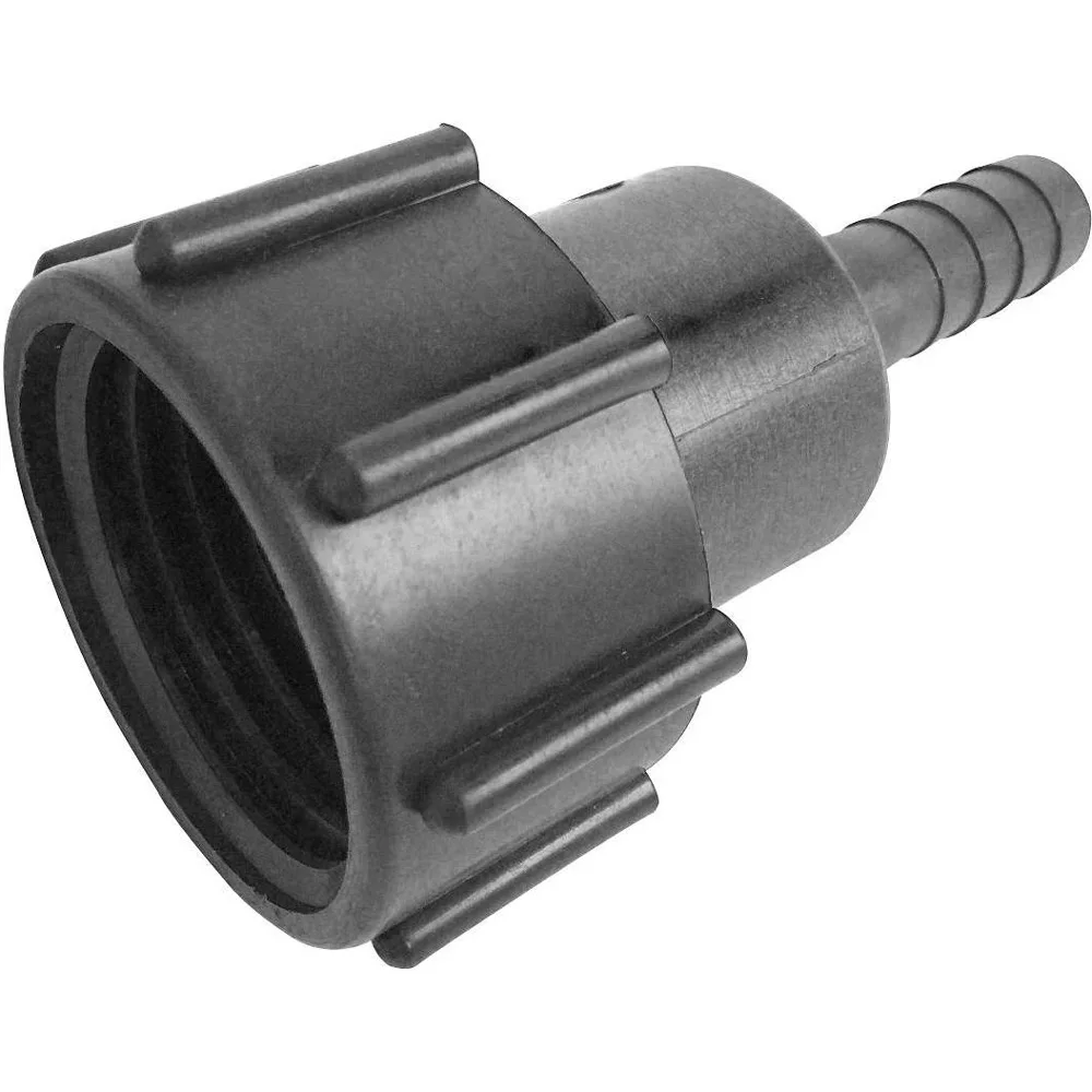 VALVE+OUTLET OPTIONS IBC S60X6 COARSE THREADED ADAPTER//CONNECTOR CAP