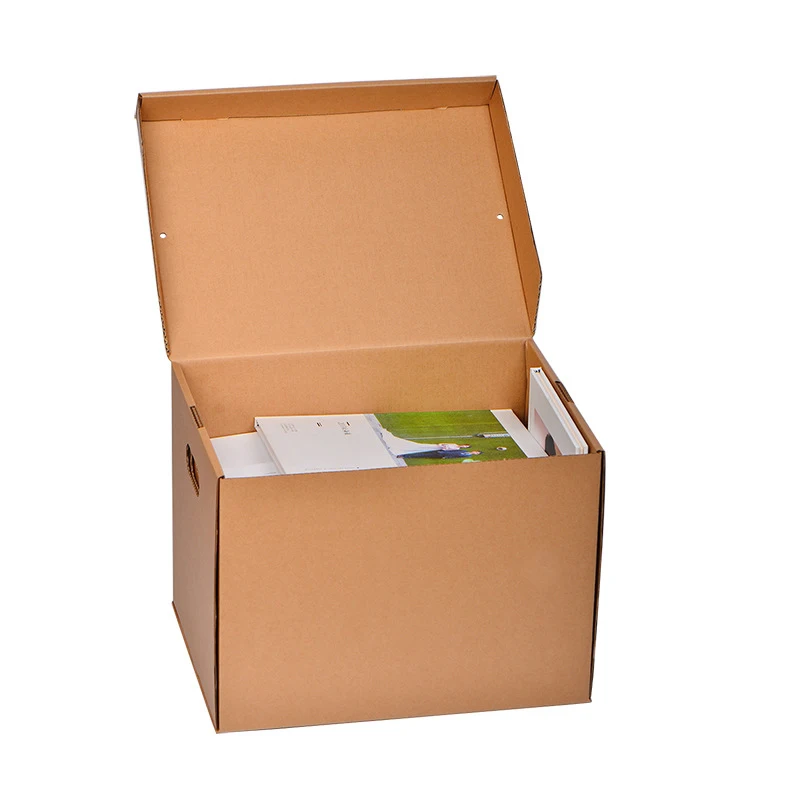 批发定制印刷标志空孔瓦楞a4纸纸箱运输包装盒带盖