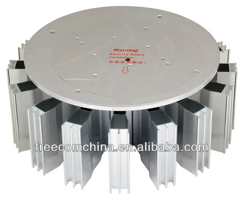 round_Aluminium_led_heat_sink