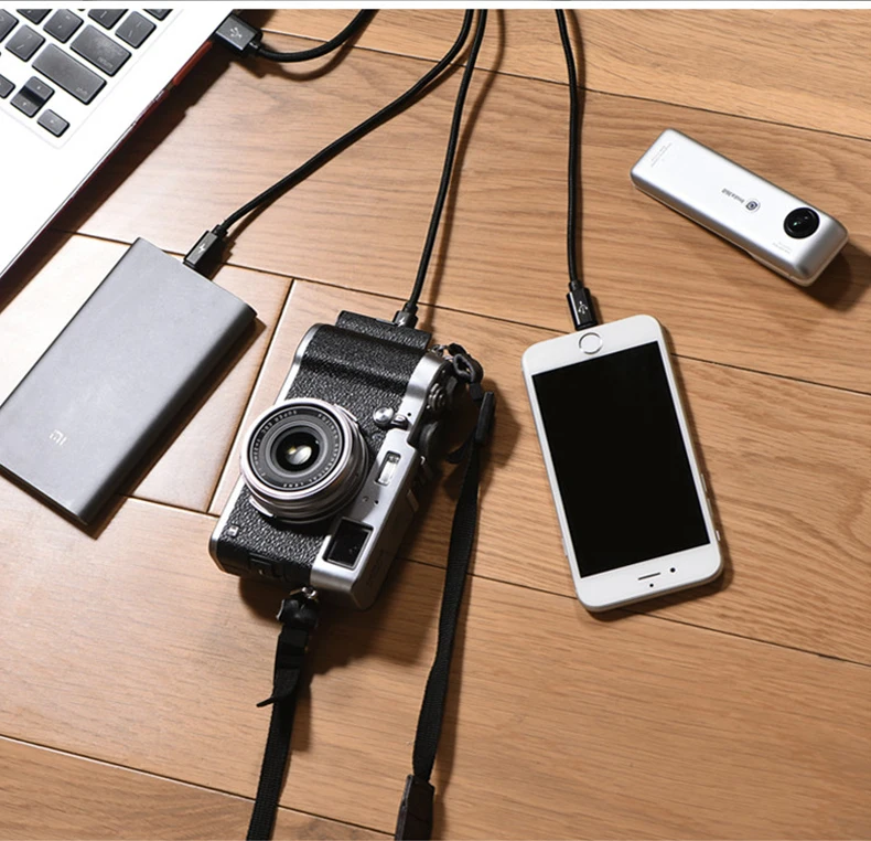 2019Laimoda Charging Fast 1.2M Long Bride cable Micro Portable Android Data Line Type-C 3 In 1 Usb Charger