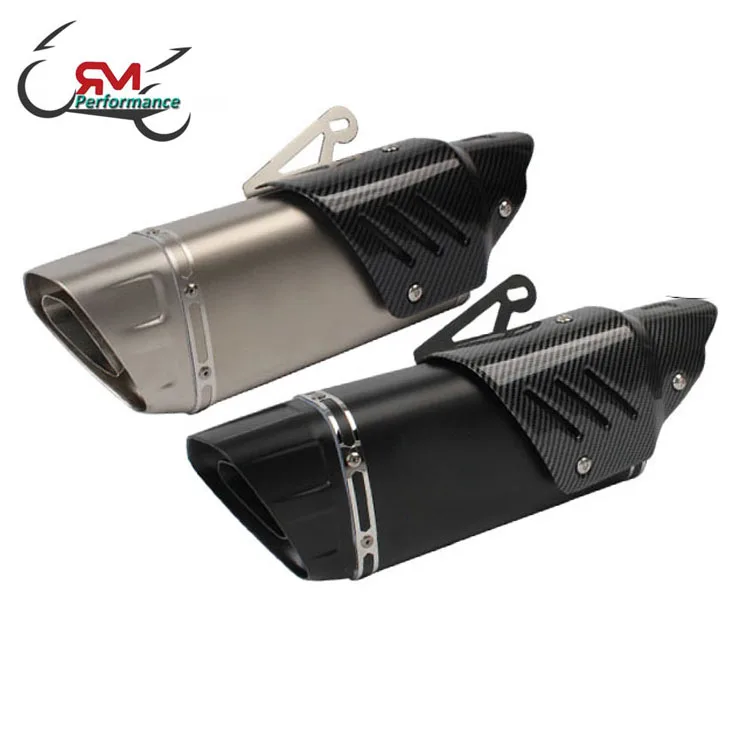 51mm Universal Motorcycle Exhaust for Akrapovic M1 Muffler | Heat