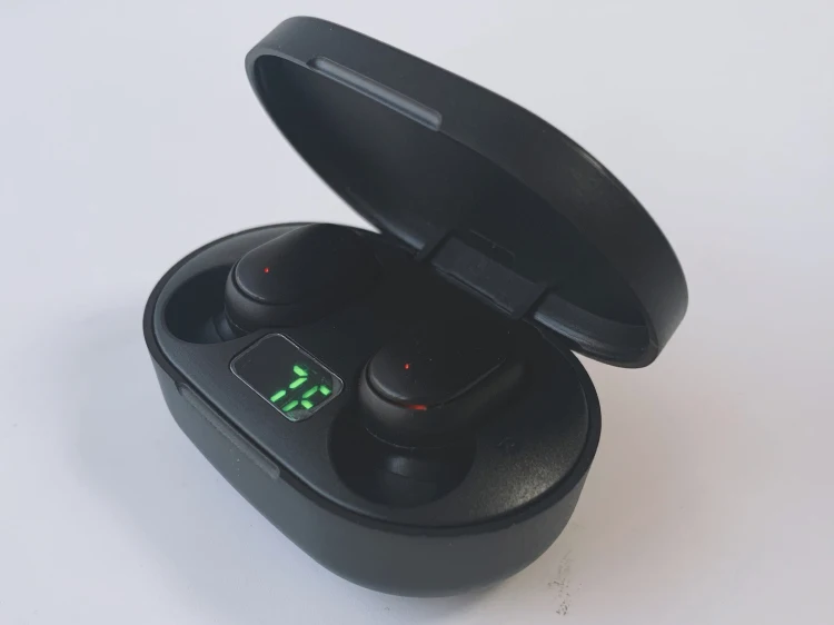 E6S TWS Wireless Earphone for Redmi Airdots Earbuds LED Display Bluetooth V5.0 Headsets with Mic for iPhone Huawei Samsung - ANKUX.COM
