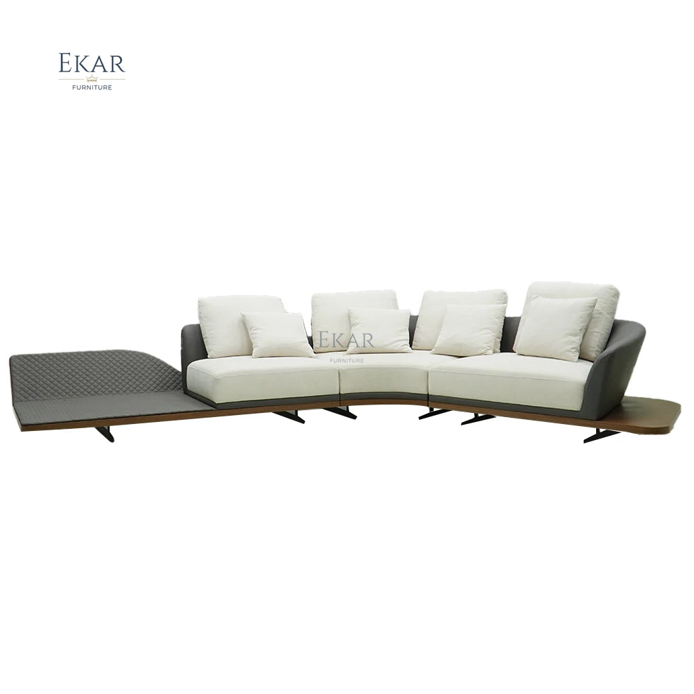 product ekar furniture factory modern customizable furniture seater sofa set designs fabric curved sofa living room sofa -59