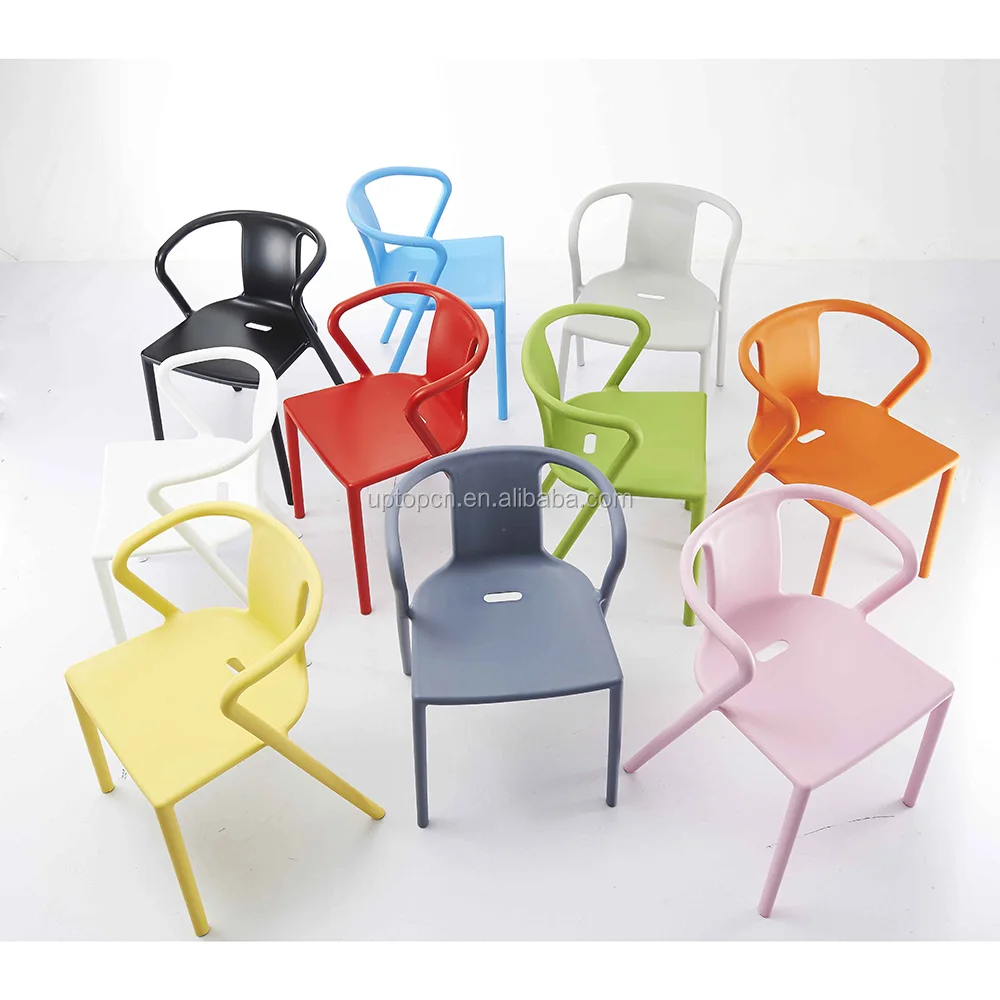 Wholesale Plastic Chairs,Colored Plastic Chair For Dinning Room (sp