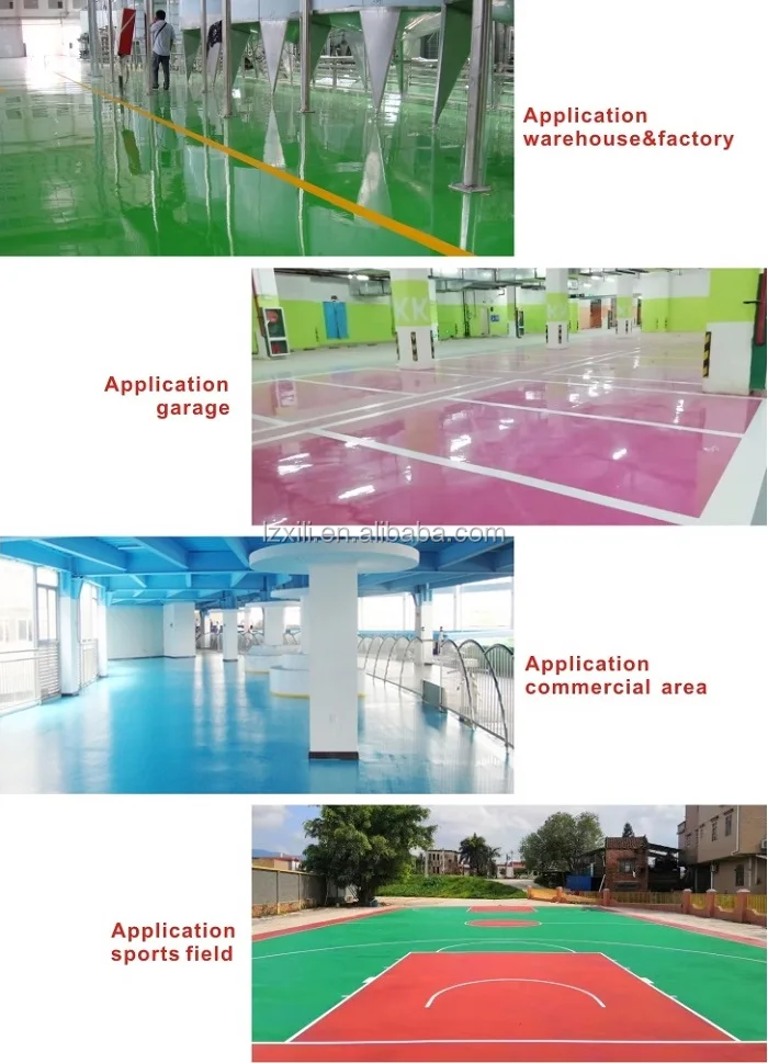 Dust Proof Floor Paint Epoxy Coating Epoxy Resin Hardener Price for Free Sample