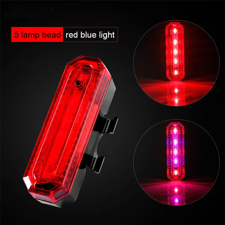 Best Seller Night Riding Rechargeable Usb Bicycle Tail Light Waterproof Bike Taillight