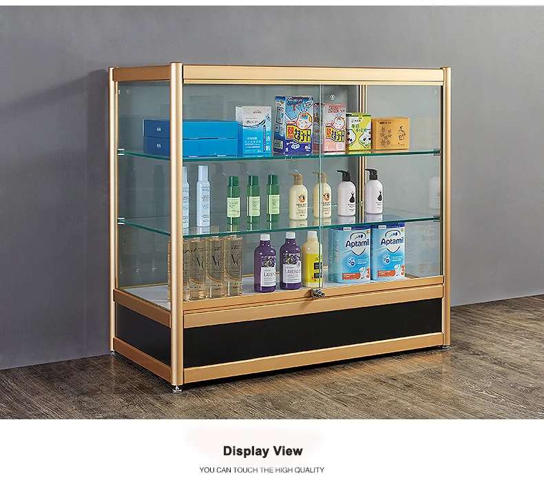 Mobile Phone Shop Interior Design Display Glass Store Display