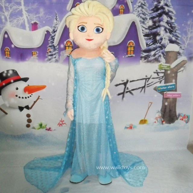 Custom Mascot Costume Frozen Elsa Costume For Adult - Buy Custom Mascot ...