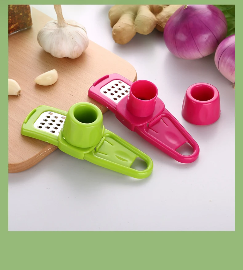 Hot Multi Functional Ginger Garlic Grinding Grater Planer Slicer Mini Cutter Cooking Tool