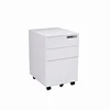 Steel office code lock movable cabinet 3-storey mobile low cabinet