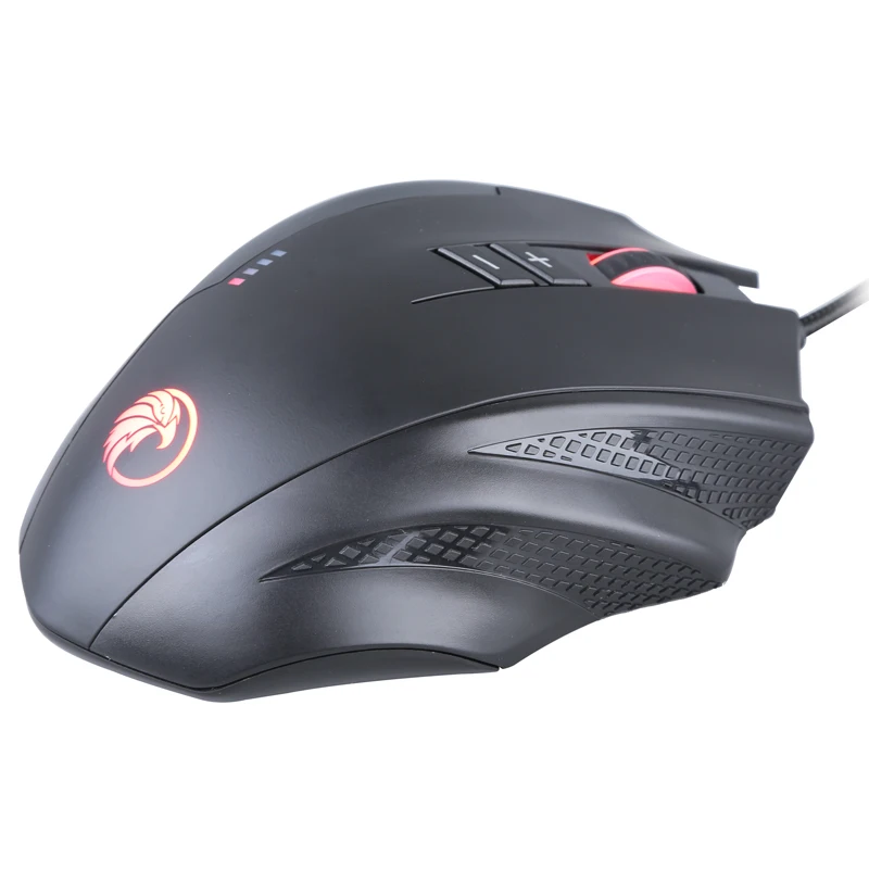 2019 new 12D Professional  1000-8000 DPI  gaming mouse With side button and Software computer accessories