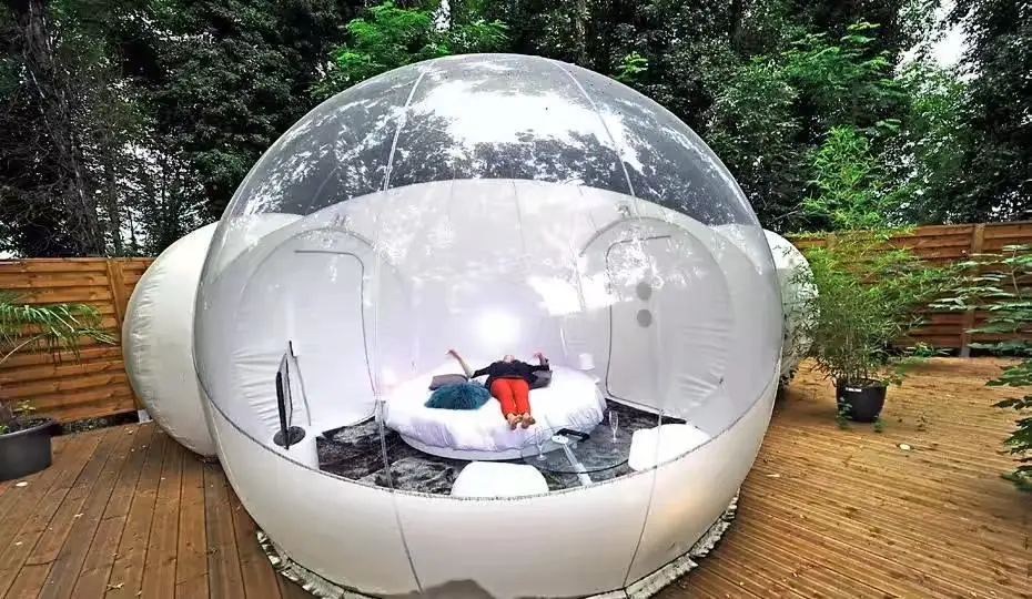 hot sale outdoor inflatable bubble house for camping,nice