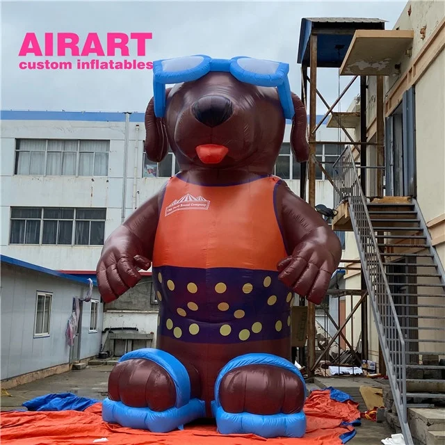 Giant Custom Inflatable Realistic Dog Rottweiler Buy Christmas Inflatable Dog,Inflatable Santa