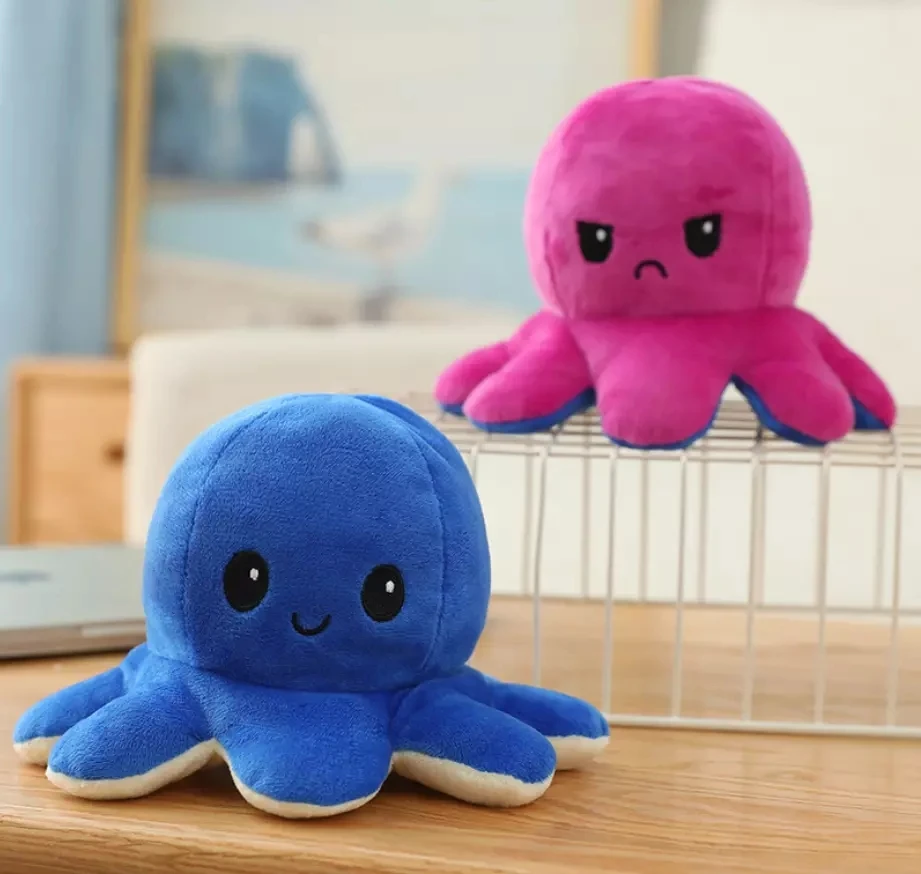 colour changing octopus teddy