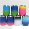 Logo Print Clear Silicone Wedding Wine Glasses Drink Tumblers Cup 300ml 6oz 9oz 12oz Custom Laser Engraved Etch Logo 300ml