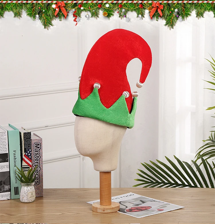 クリスマスエルフ不織布布妖精ピエロ帽子クリスマスベル帽子ハロウィンピエロ役割帽子 Buy ぬいぐるみ帽子 クリスマス装飾帽子 クリスマスギフトおもちゃ Product On Alibaba Com