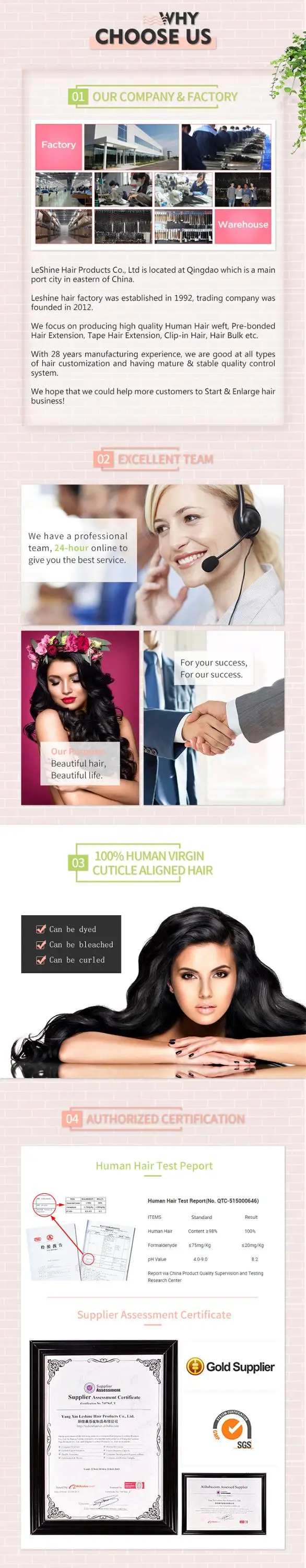 100 Real Natural Remy Cuticle Aligned Raw Virgin Indonesia Human Hair