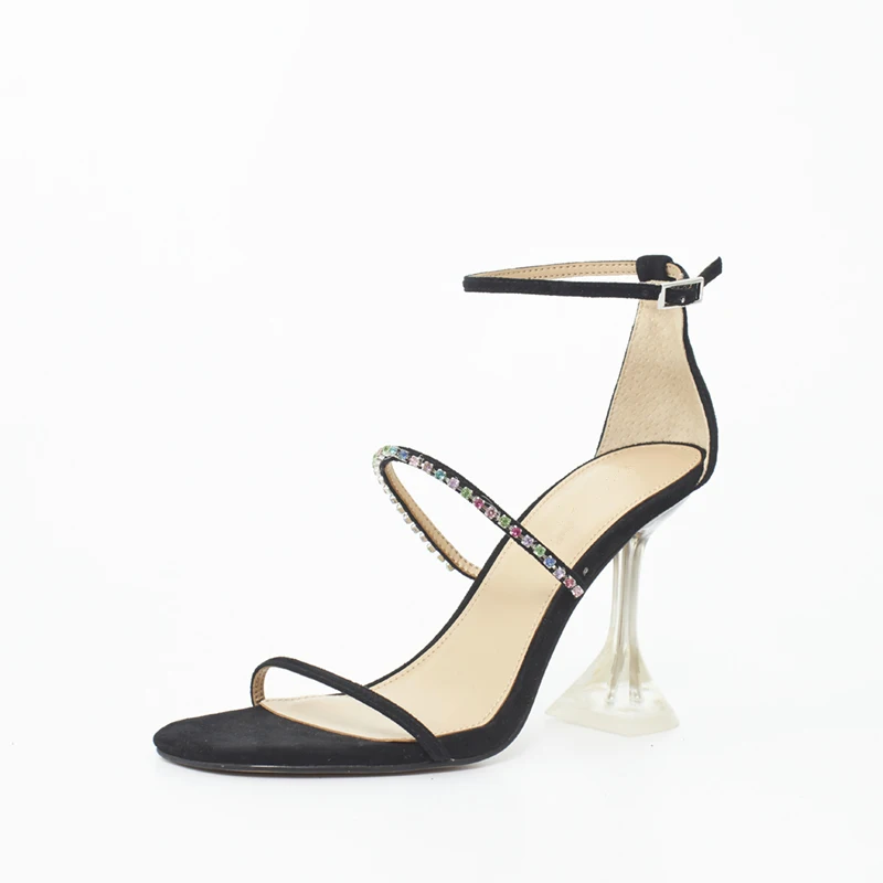 lucite high heel shoes