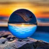 80mm size Transparent crystal glass sphere K9 clear crystal glass ball