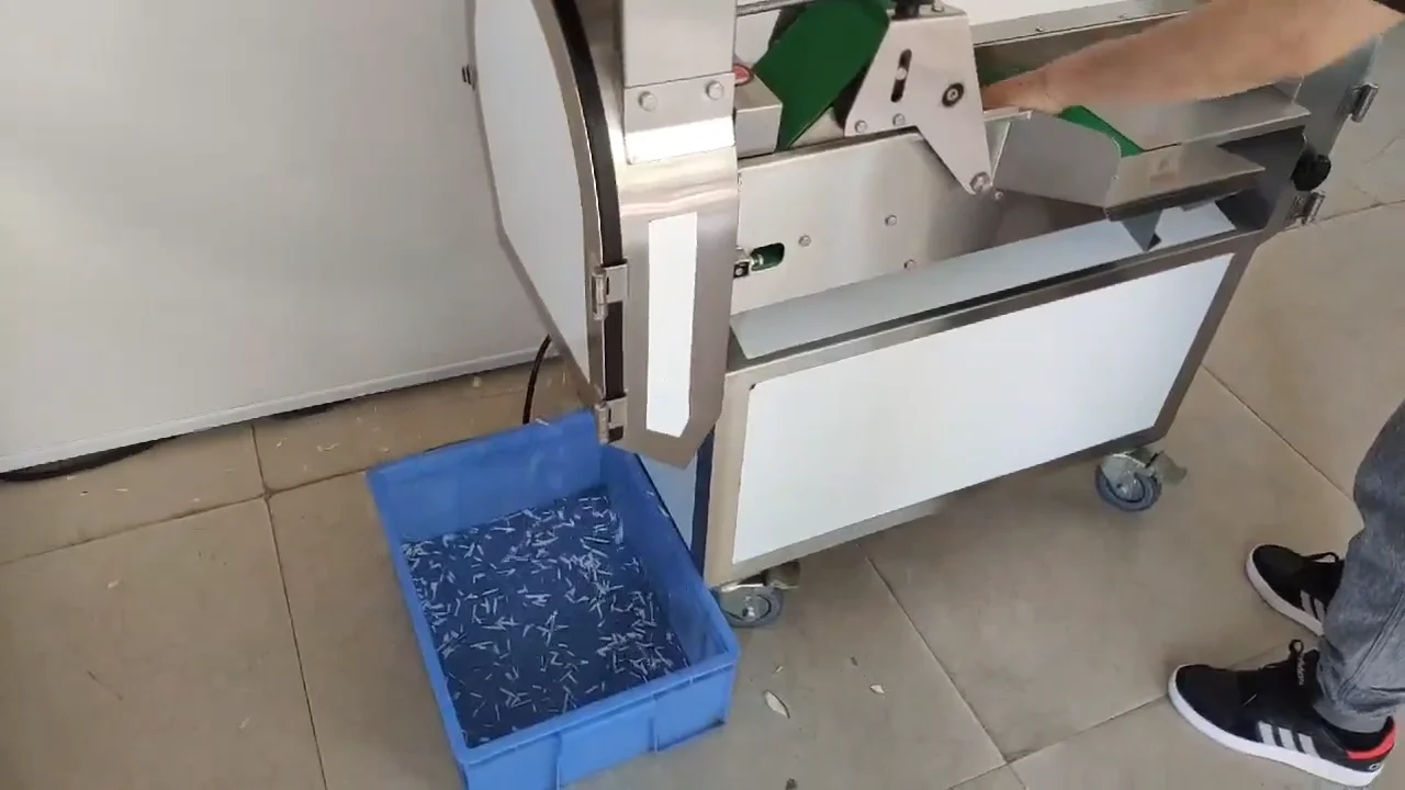 scallion/leek/celery/chinese cabbage segments cutting machine