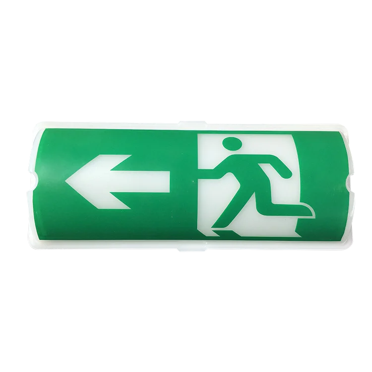 Ip65 Lamp  Evacuation Fire Safety Exit Sign Emergency Ceiling Mounted Light Price List