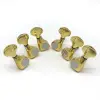 Zinc Alloy Small Gold Fishtail Closed Guitar Knob